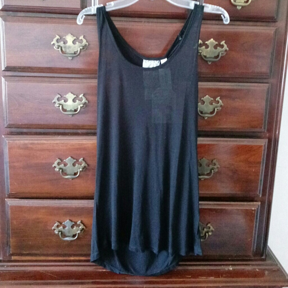 NWT Beaded Drapey Racer Back Tank